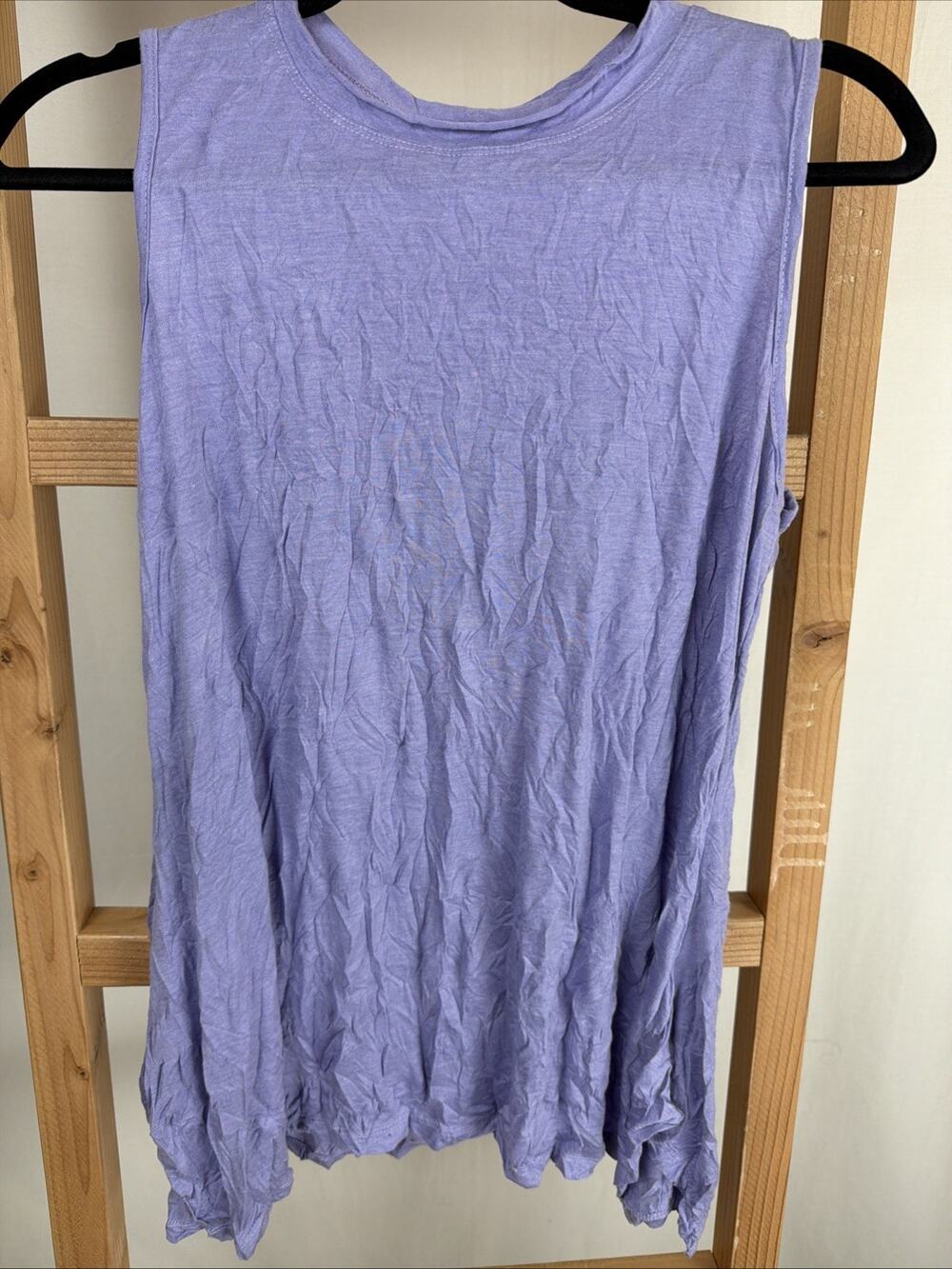 NWT Shana Lavendar Purple Scoop Neck Tank Top #1122 Size XS